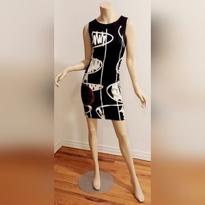Desigual shift dress Geometric print & 3D